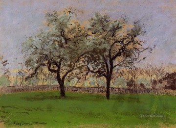 カミーユ・ピサロ Painting - ポントワーズのリンゴの木 カミーユ・ピサロ